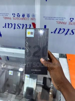 New Samsung Galaxy S20 Ultra 5G 128 GB Black