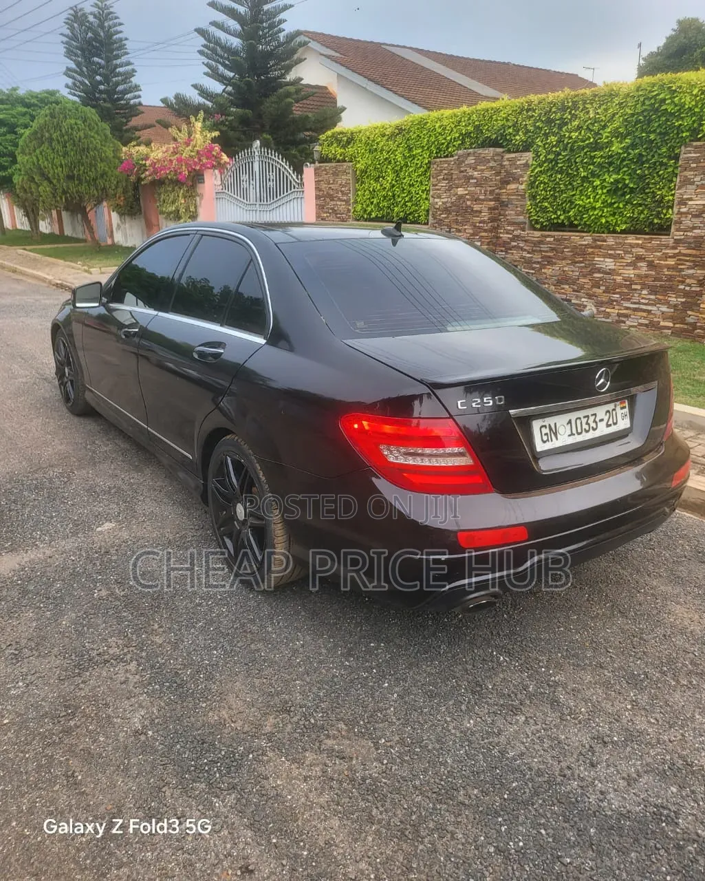 Mercedes-Benz C250 2013 Black