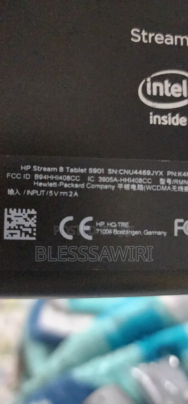 HP Stream 8 32 GB Black
