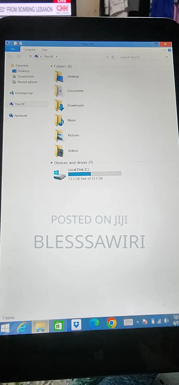 HP Stream 8 32 GB Black