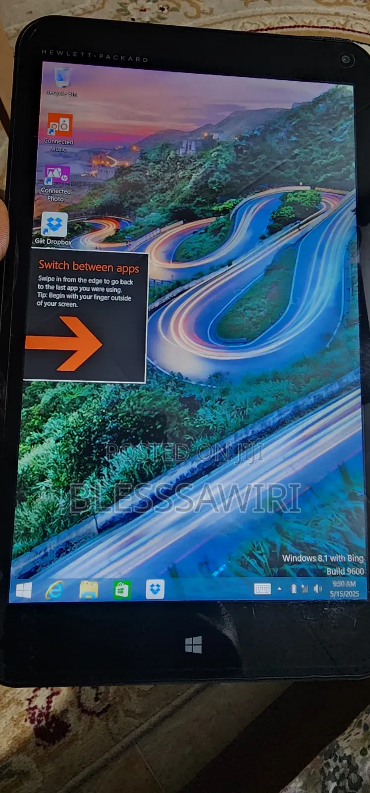 HP Stream 8 32 GB Black