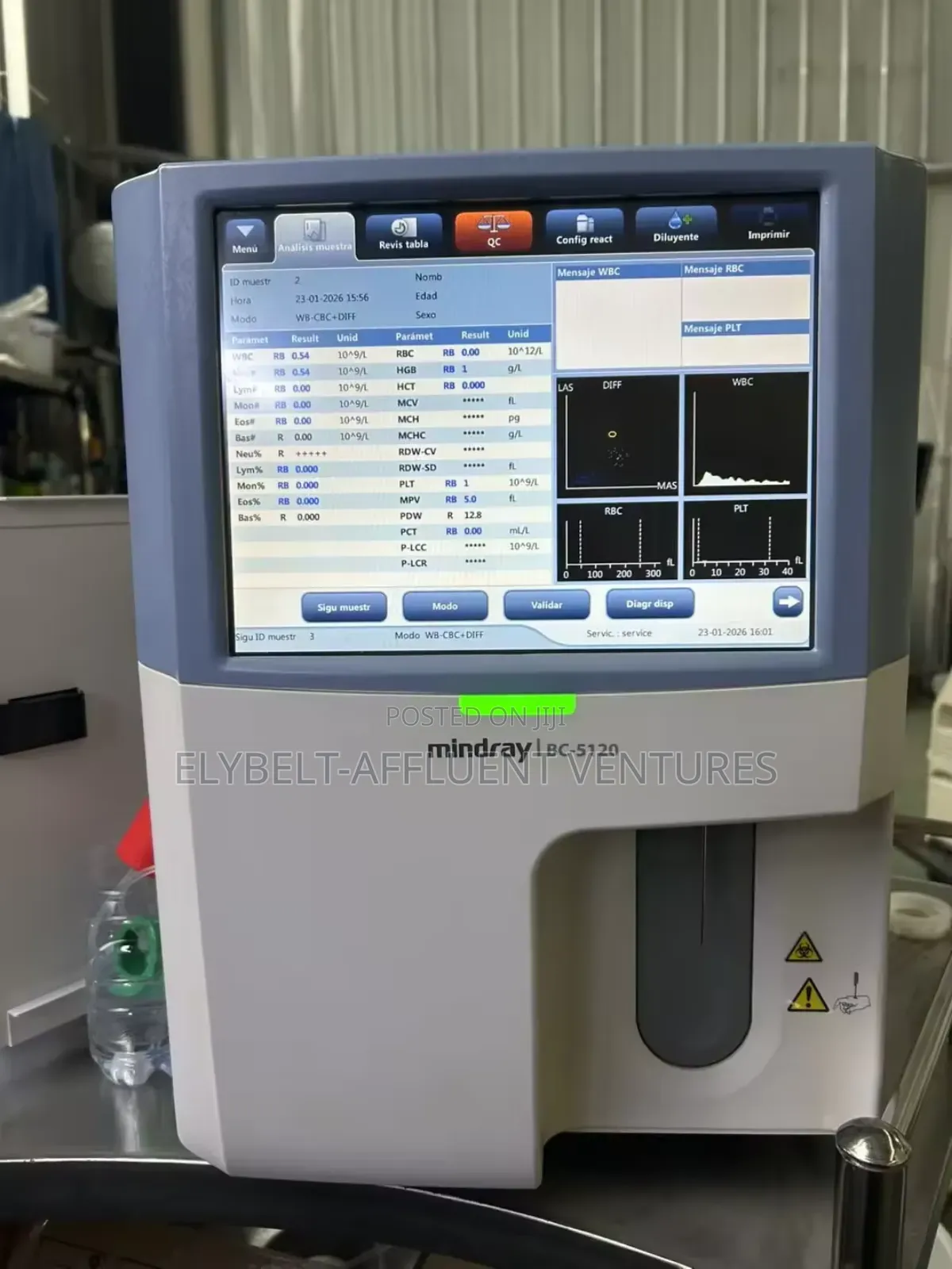 Hematology Analyzer 5 Parts Mindray Bc 5130