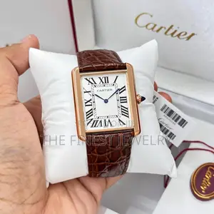 Cartier Tank Louis Rosegold White Dial Watch