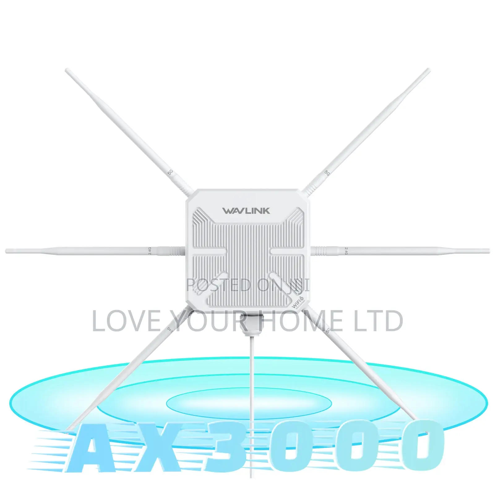Ax3000 Wi-Fi 6 Outdoor Access 6-Antenna 300m Router
