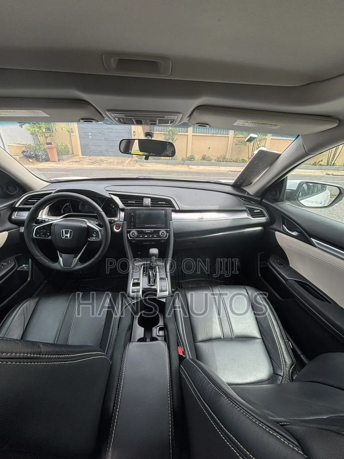 Honda Civic EX-L 4dr Sedan (1.5L 4cyl) 2017 White