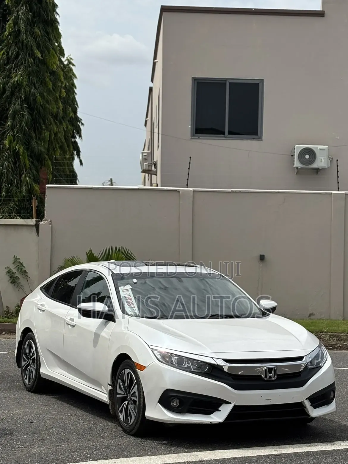 Honda Civic EX-L 4dr Sedan (1.5L 4cyl) 2017 White