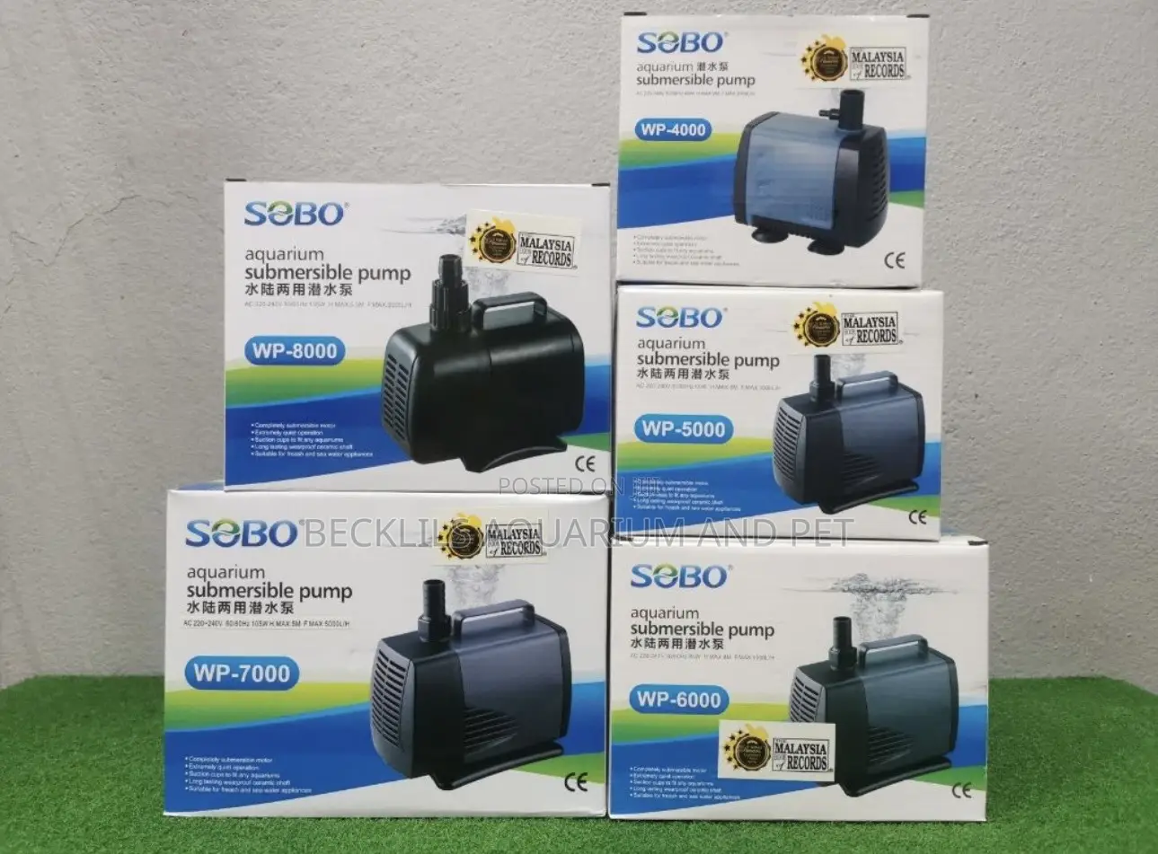 85 Watts Submersible Sobo Pump