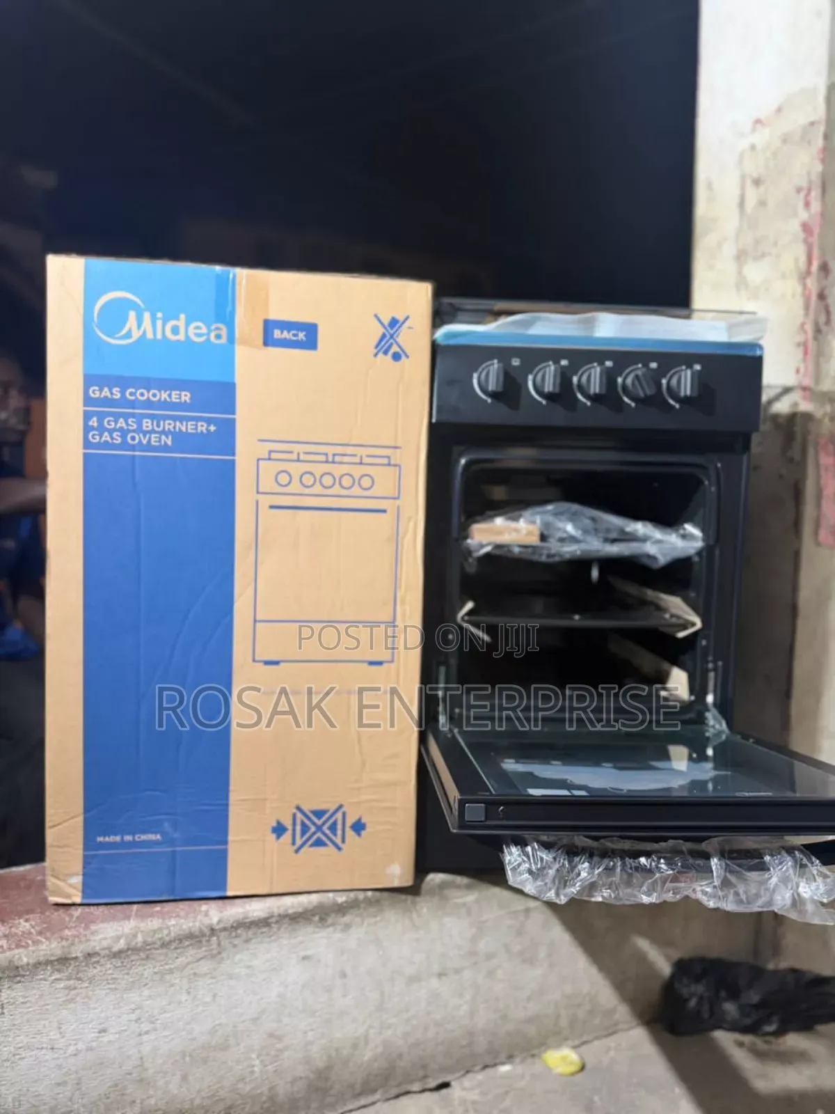 Brands Midea Gas Cooker Features Top Stainless Oven Oven Tray
