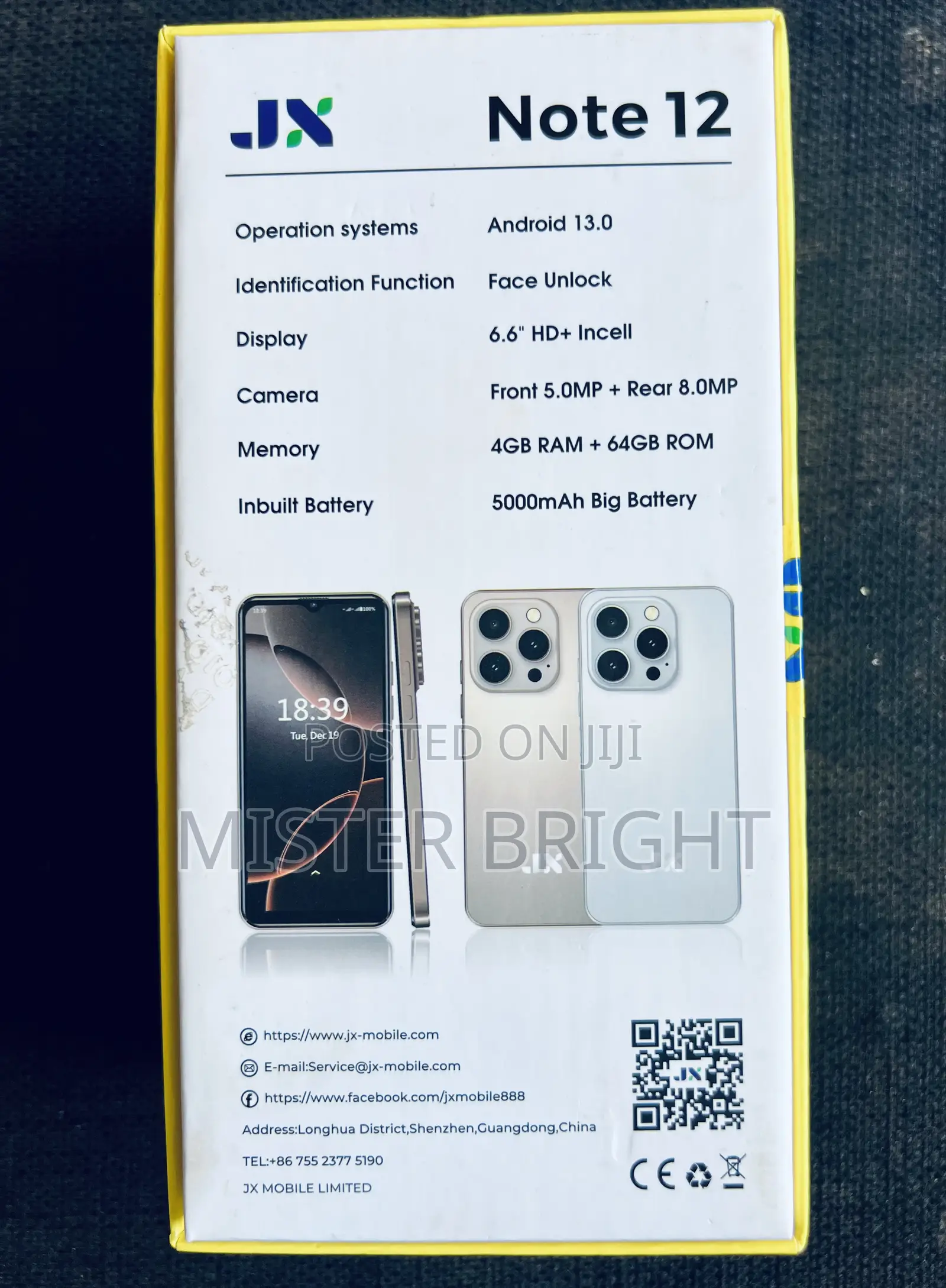 New JX JX2000 White