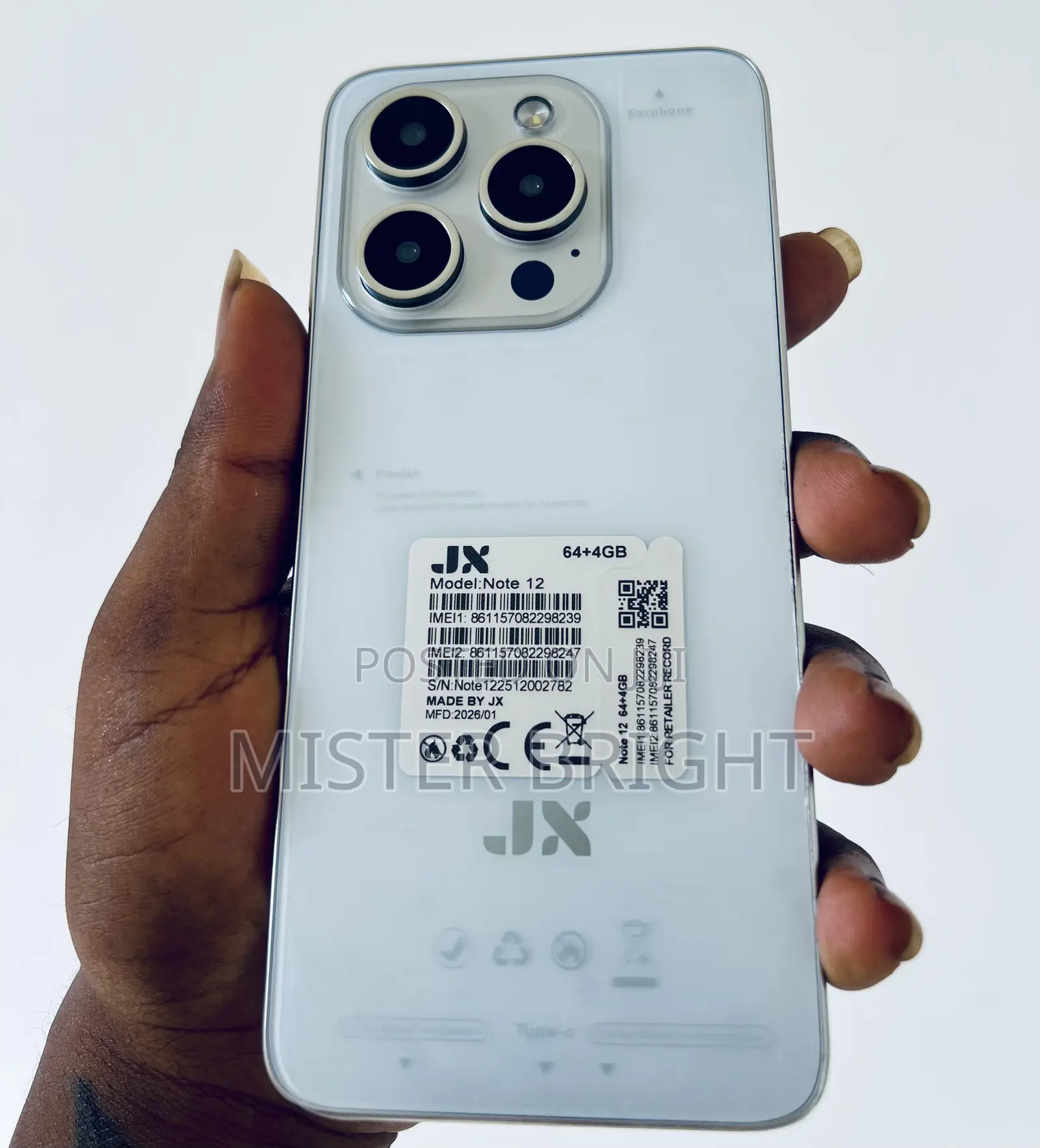 New JX JX2000 White