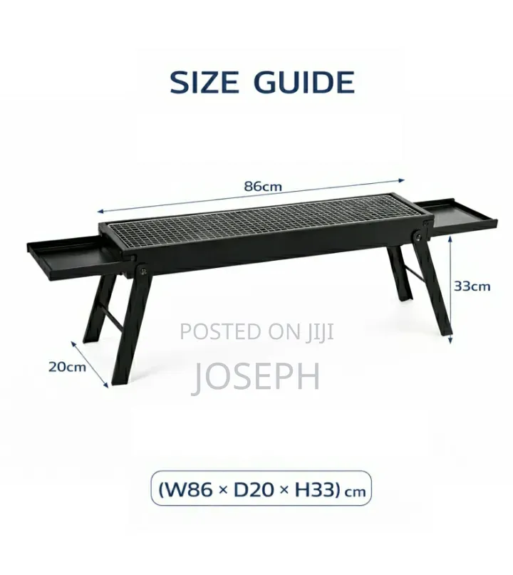 Charcoal Barbecue Grill Type 3
