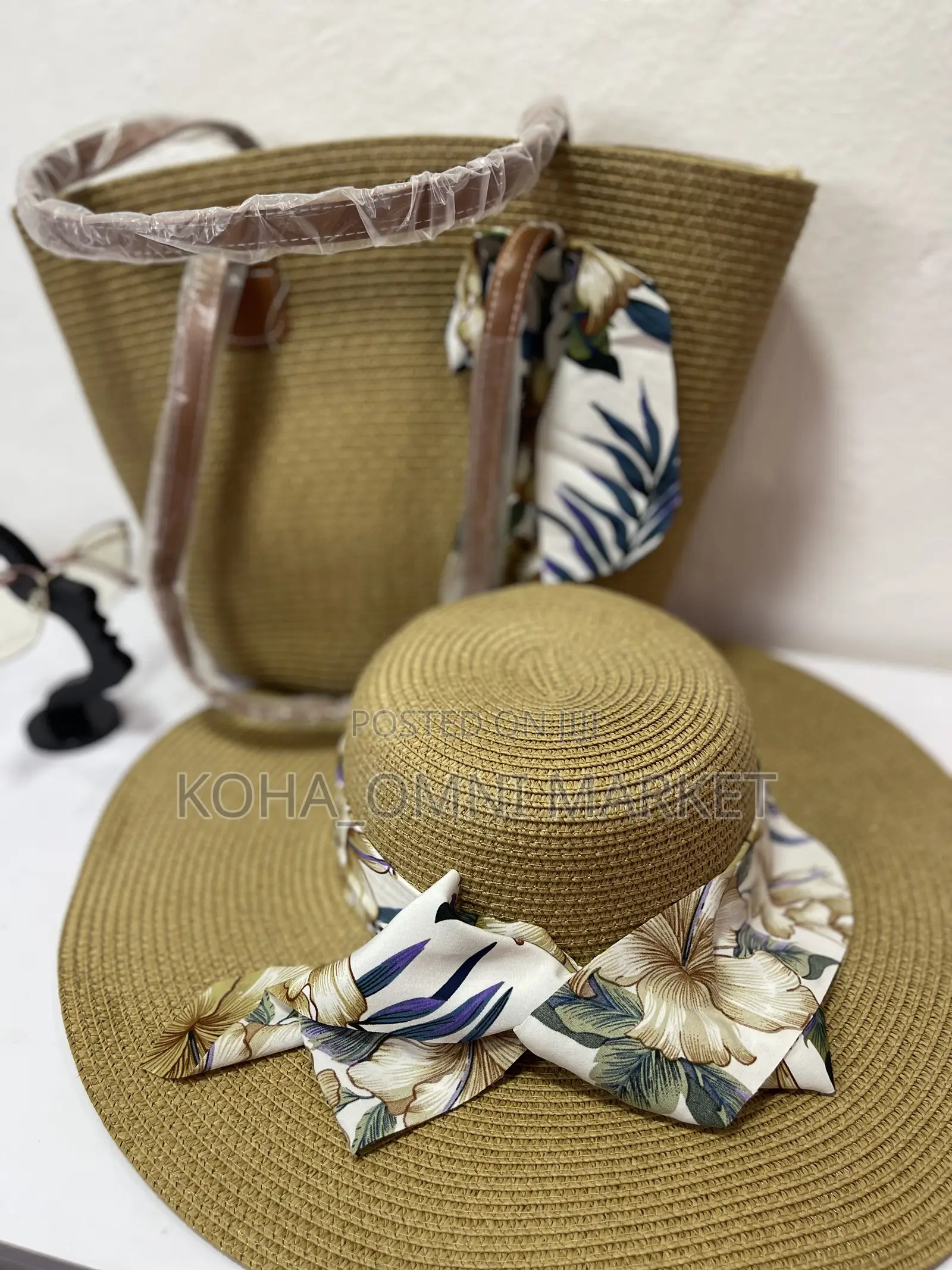 Summer/ Beach Bag +Hat
