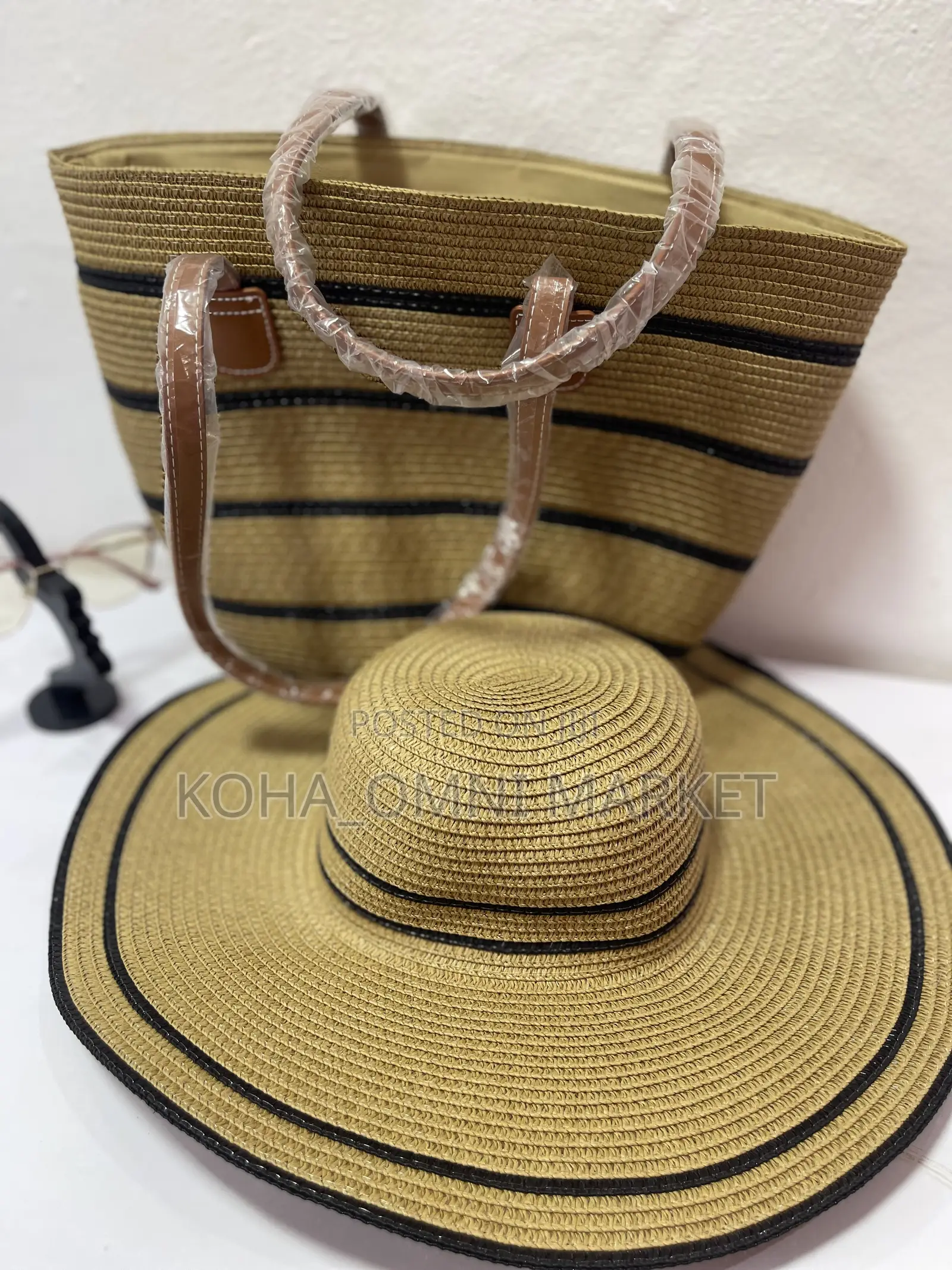 Summer/ Beach Bag +Hat