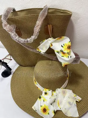 Summer/ Beach Bag +Hat