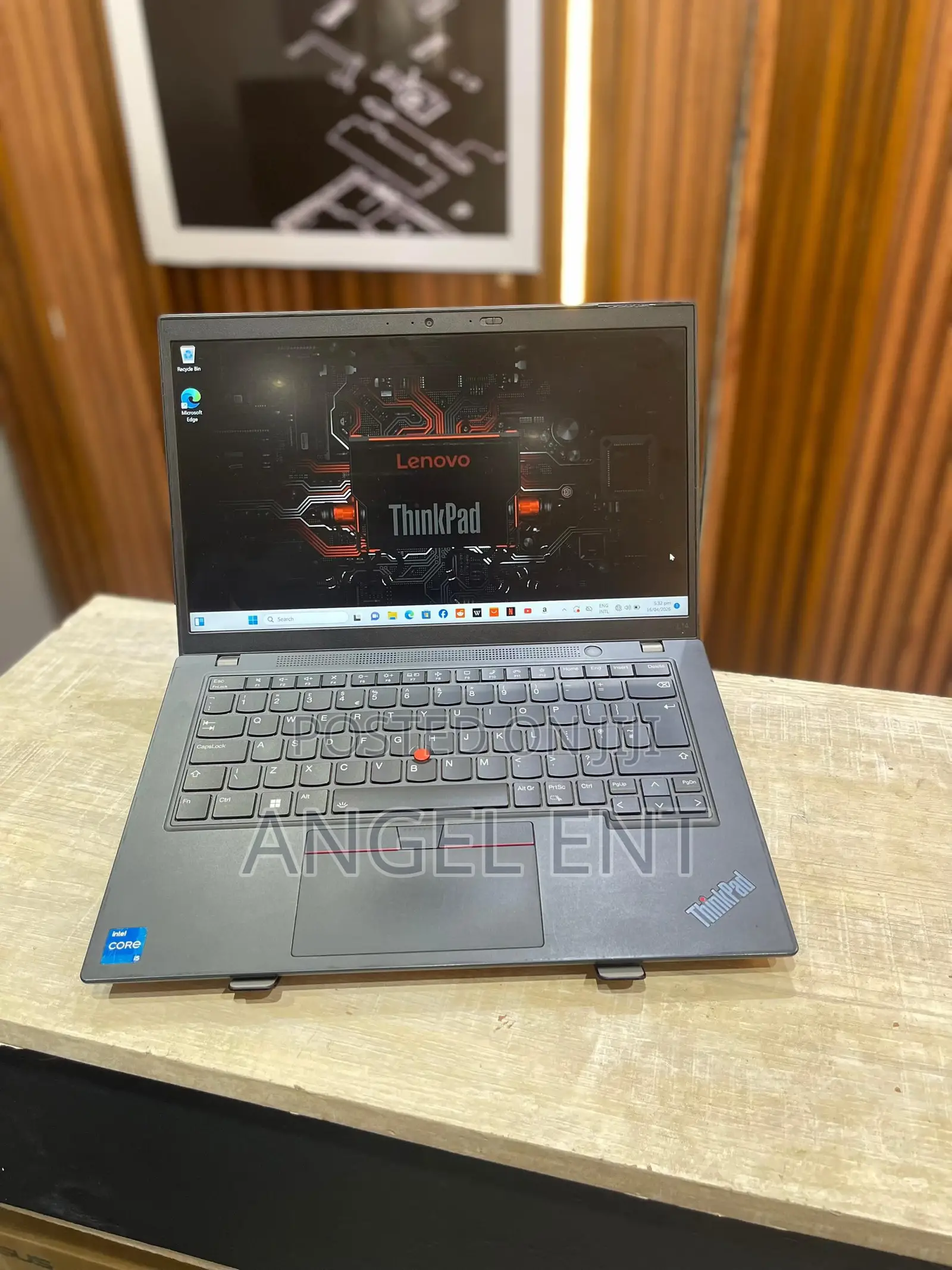Laptop Lenovo ThinkPad T14 8GB Intel Core i5 SSD 256GB