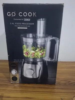 Tesco 2.4l Go-Cook Food Processor From Uk 