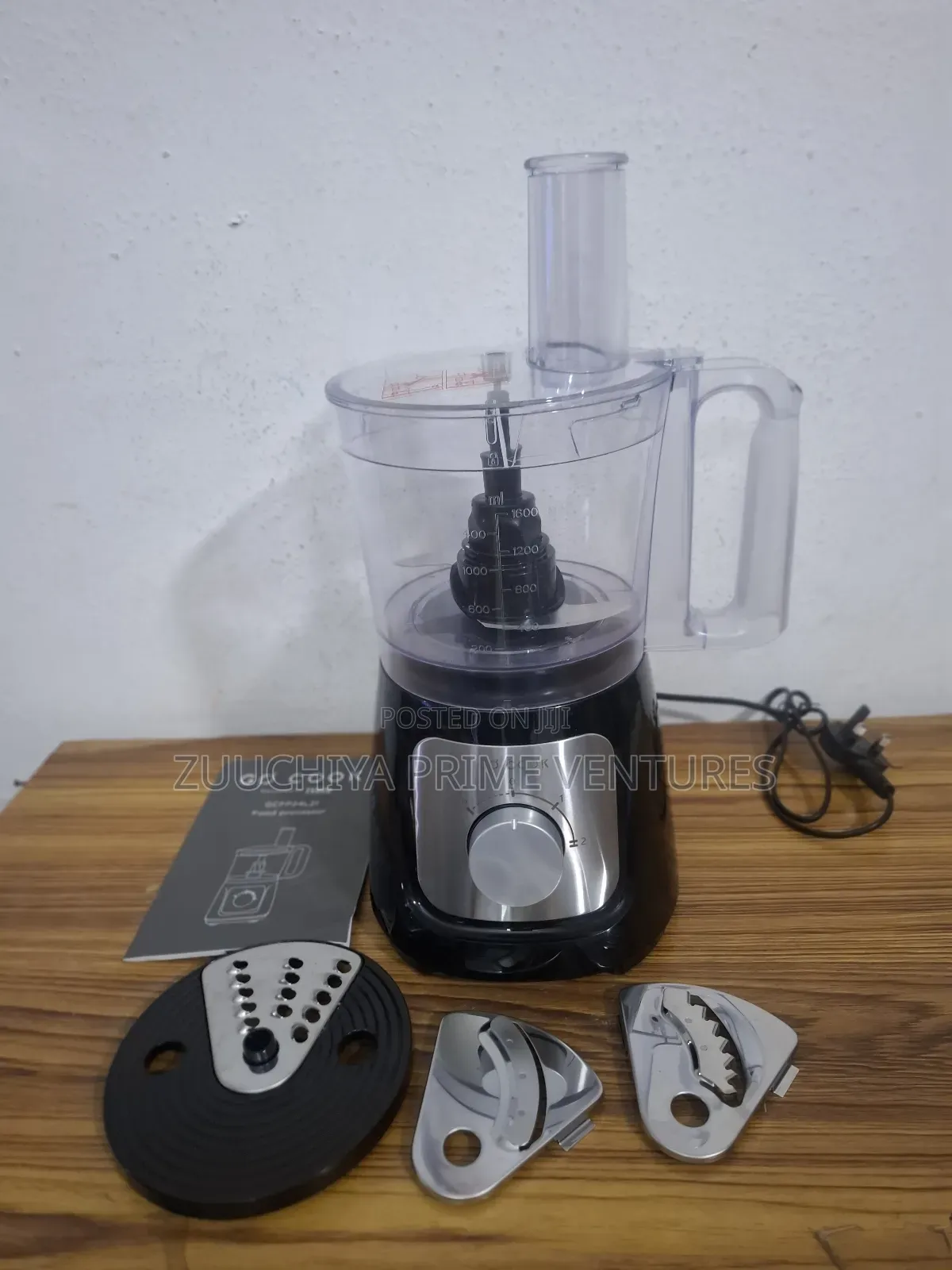 Tesco 2.4l Go-Cook Food Processor From Uk 