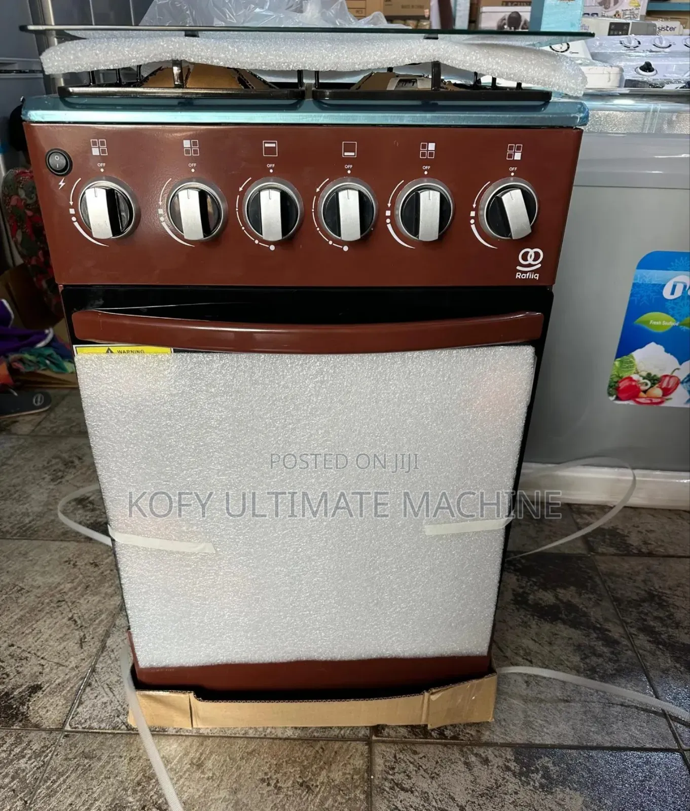 Auto Ignition Electric And Gas Cooker