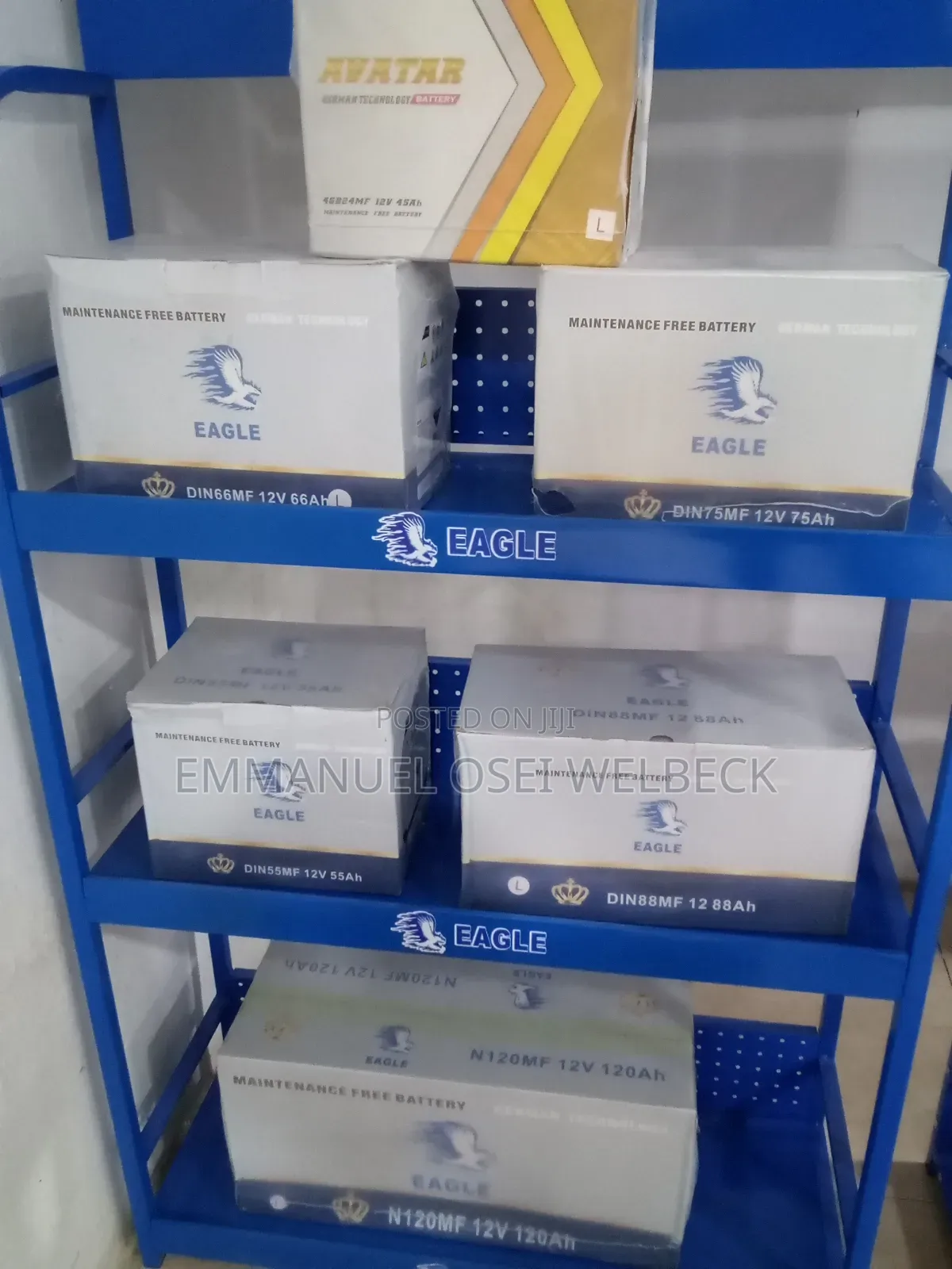 Car Battery 15plate(Din75)