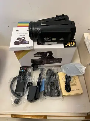 Professional Camcoder With Mic And Light
