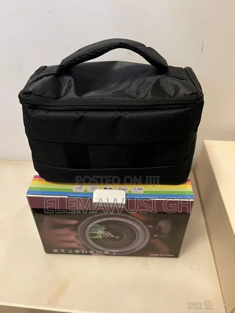 Professional Camcoder With Mic And Light
