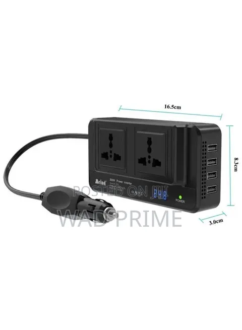 Meind Mt8300 -2 12v 200w Car Inverter