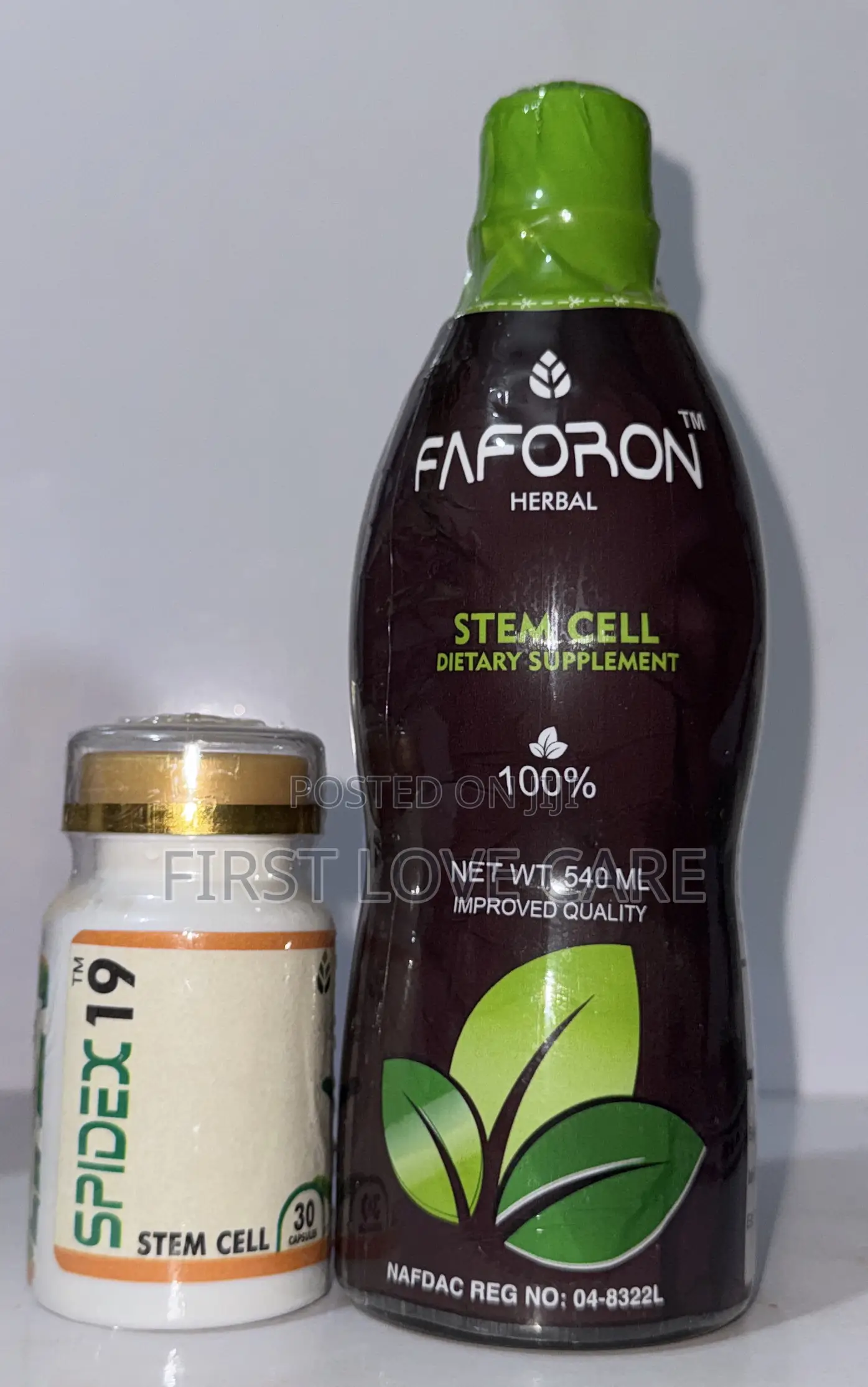 Faforon Herbal Steem Cell And Spidex 19