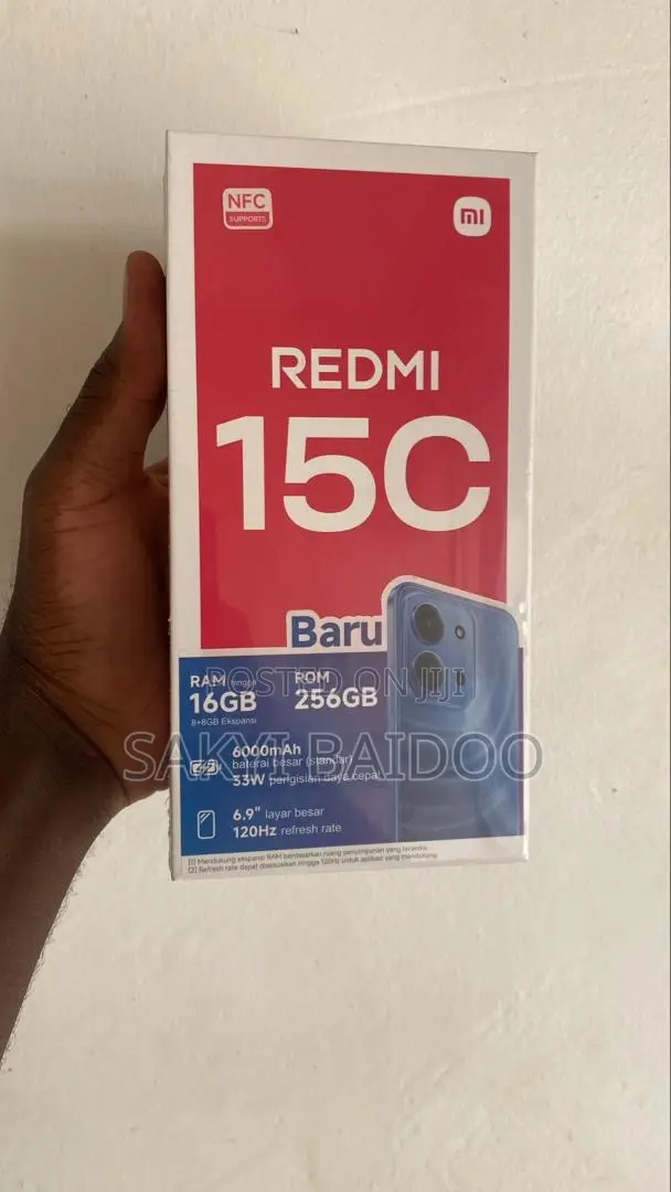 New Xiaomi Redmi 15C 4G 256 GB
