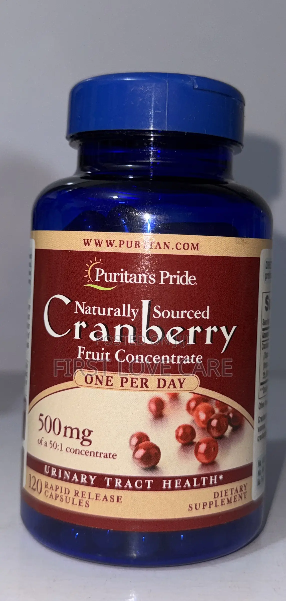 Puritan's Pride Cranberry One Per Day