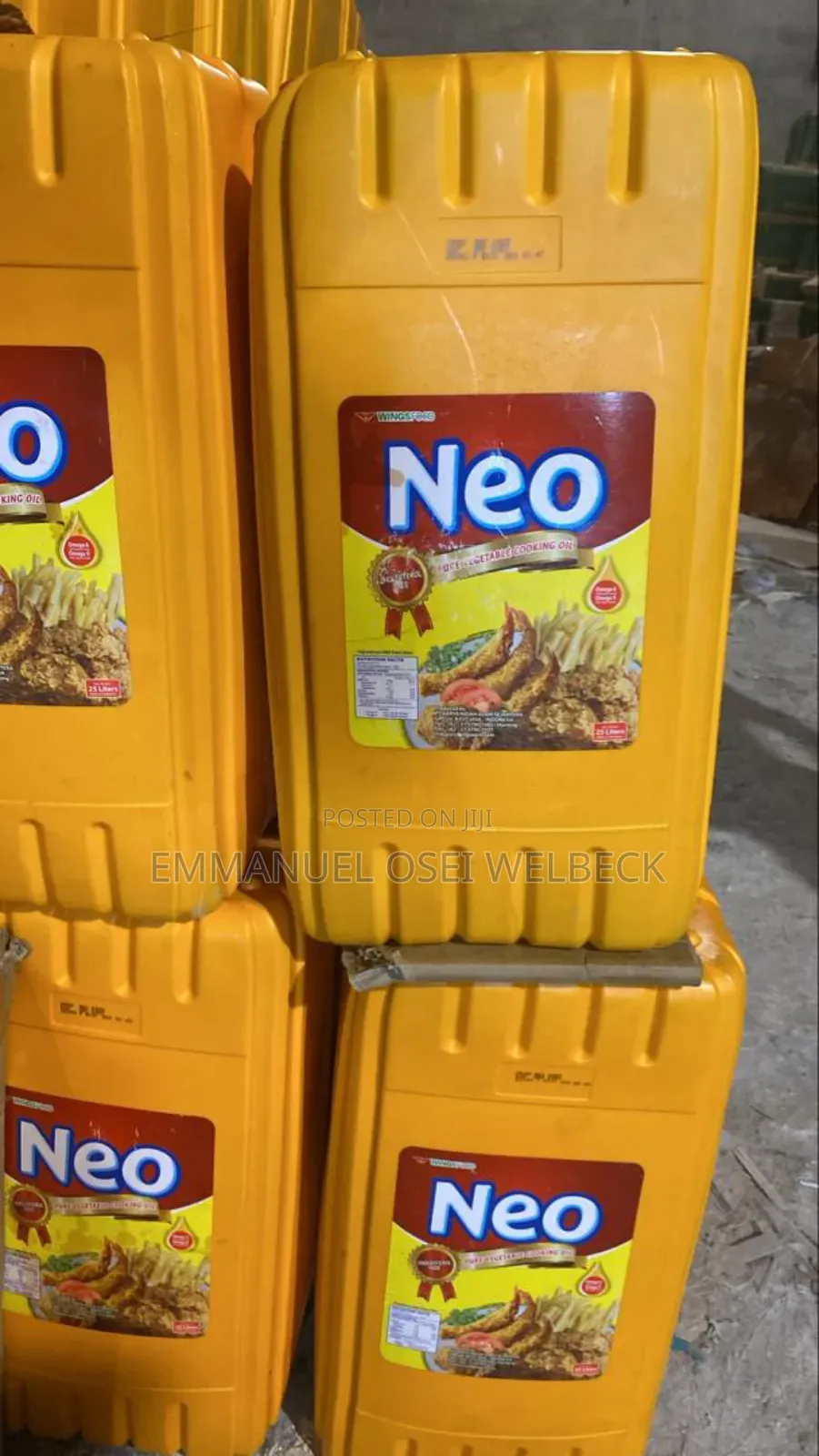 Cooking Oil 25litres