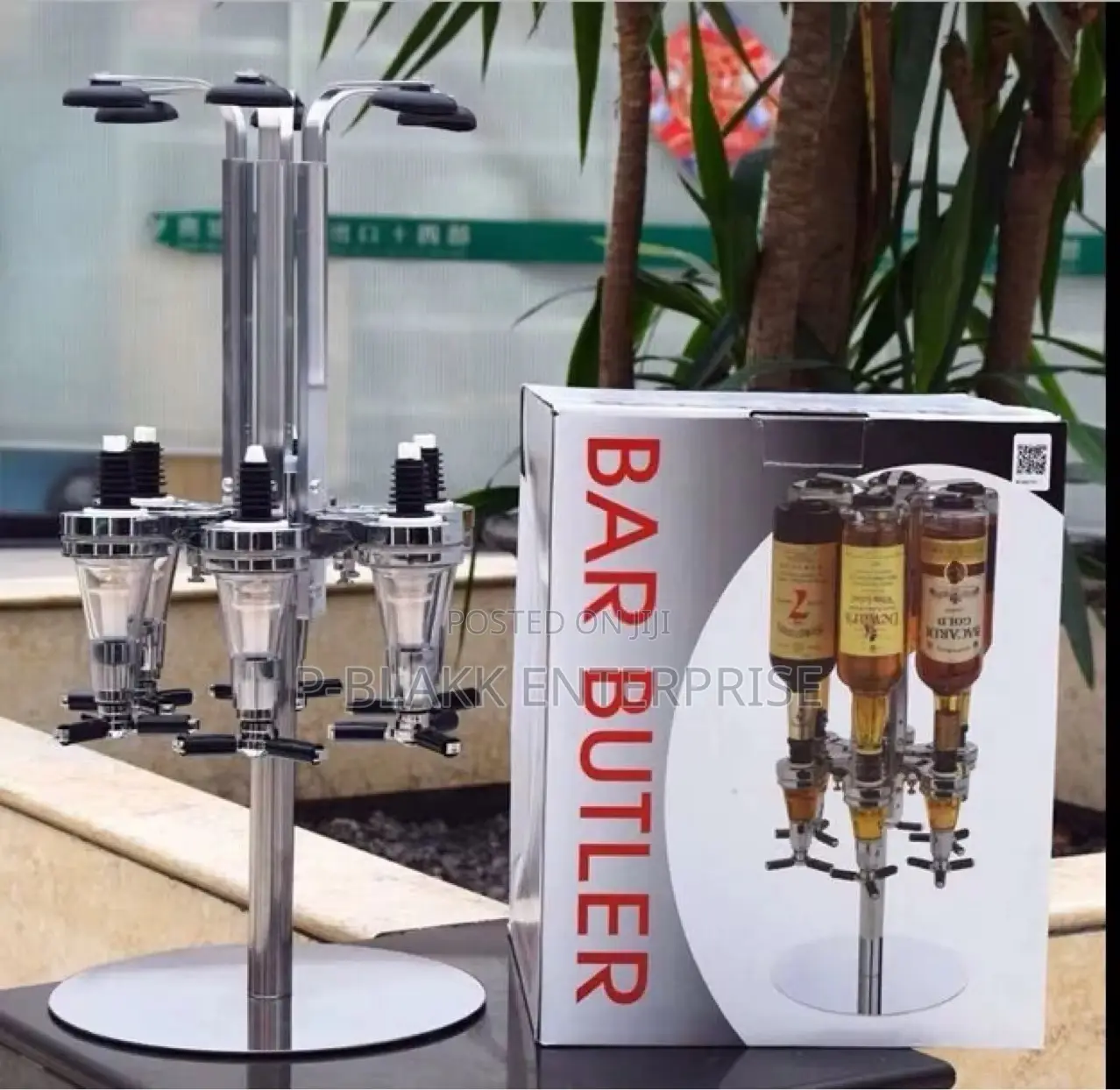 Alcohol/ Wine Bottle Dispenser Rack Holder