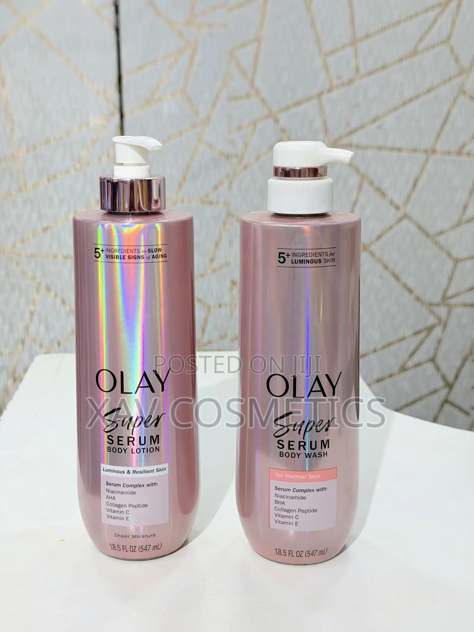 Olay Super Serum Body Lotion and Body Wash