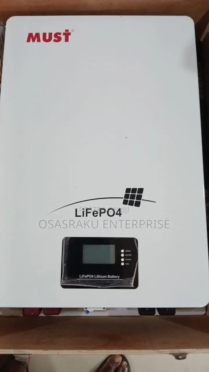 51.2v 200ah (10.24kwh) Must Lithium Ion Phosphate Battery