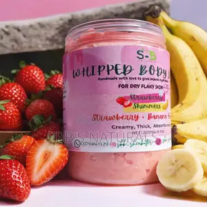 Whipped Body Butter (Strawberry + Banana Flavour)