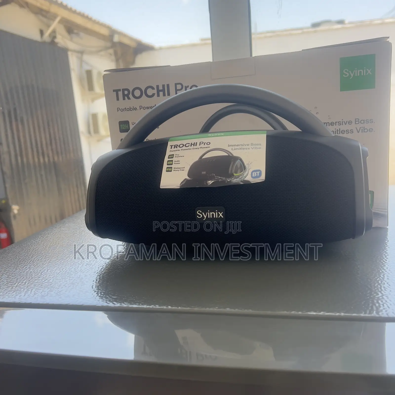 Syinix Trochi Pro Portable Bluetooth Speaker