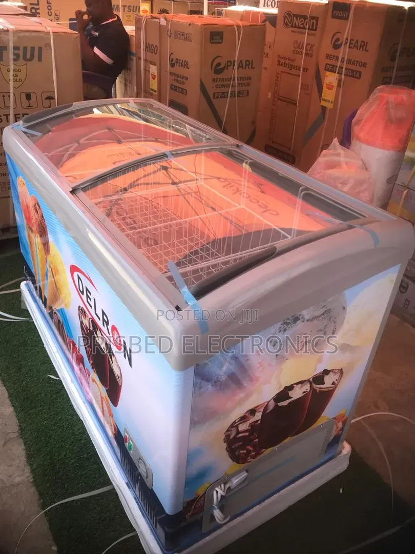 ^^Delron Ice Cream Freezer 258 Litres