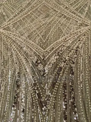 Beaded Sequin Lace Fabric