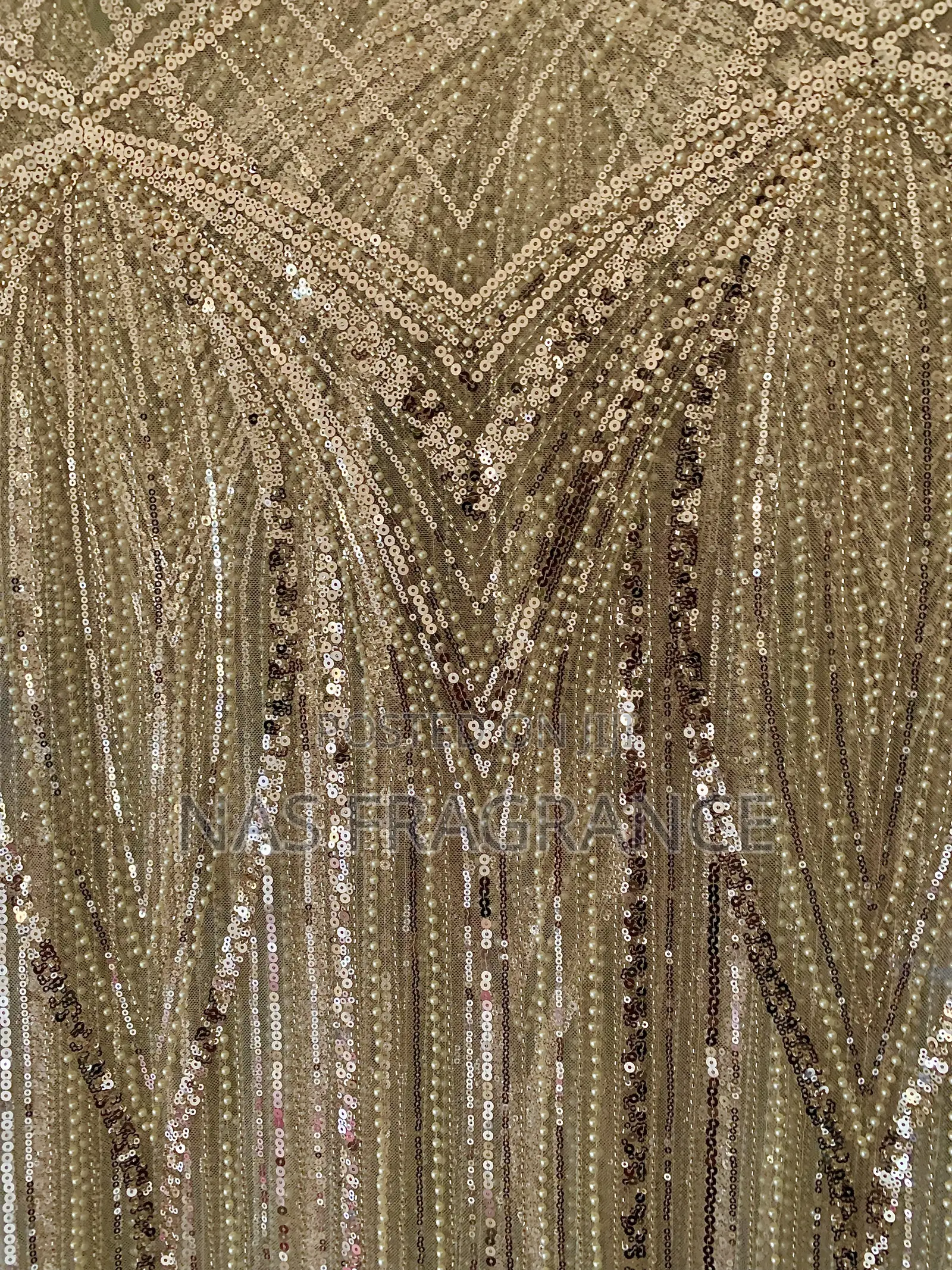 Beaded Sequin Lace Fabric