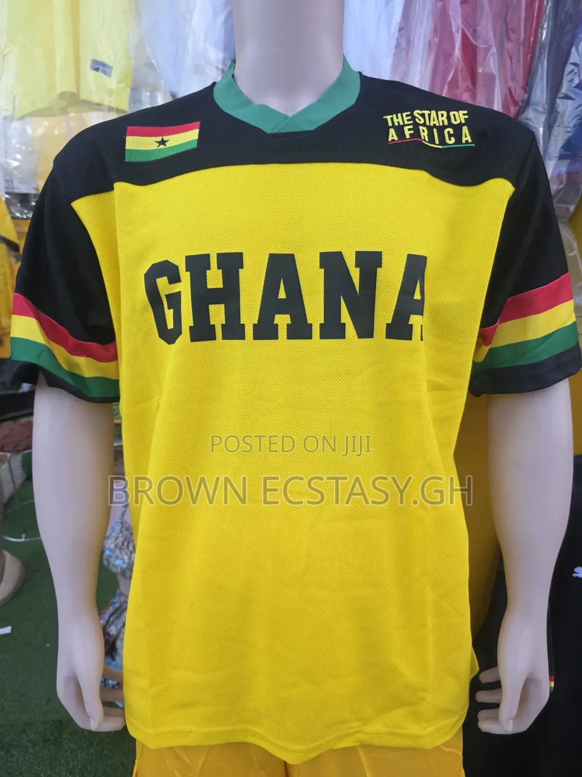 Ghana Stars of Africa Jersey (Swipe)