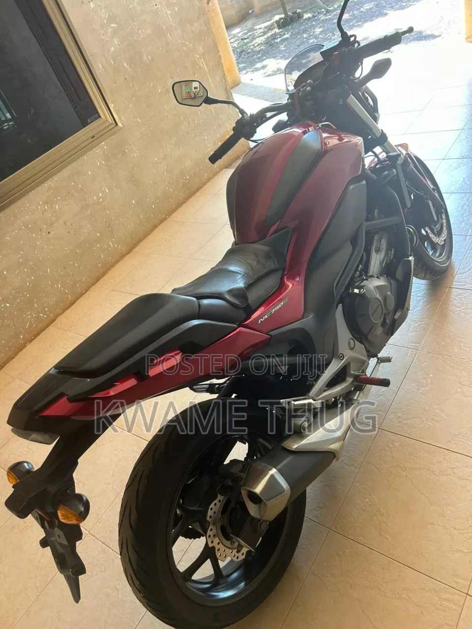 Honda NC700X 2017 Red