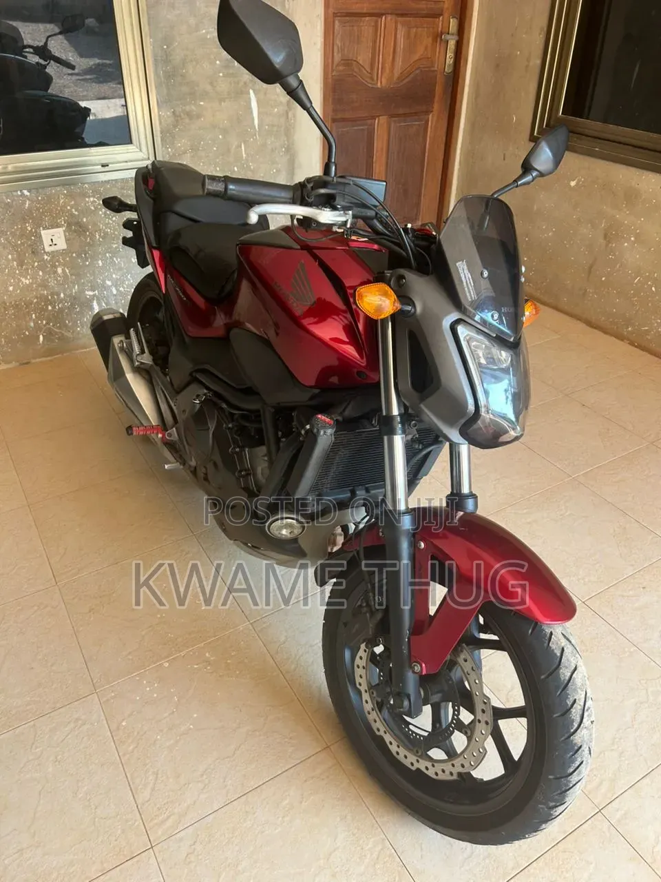 Honda NC700X 2017 Red