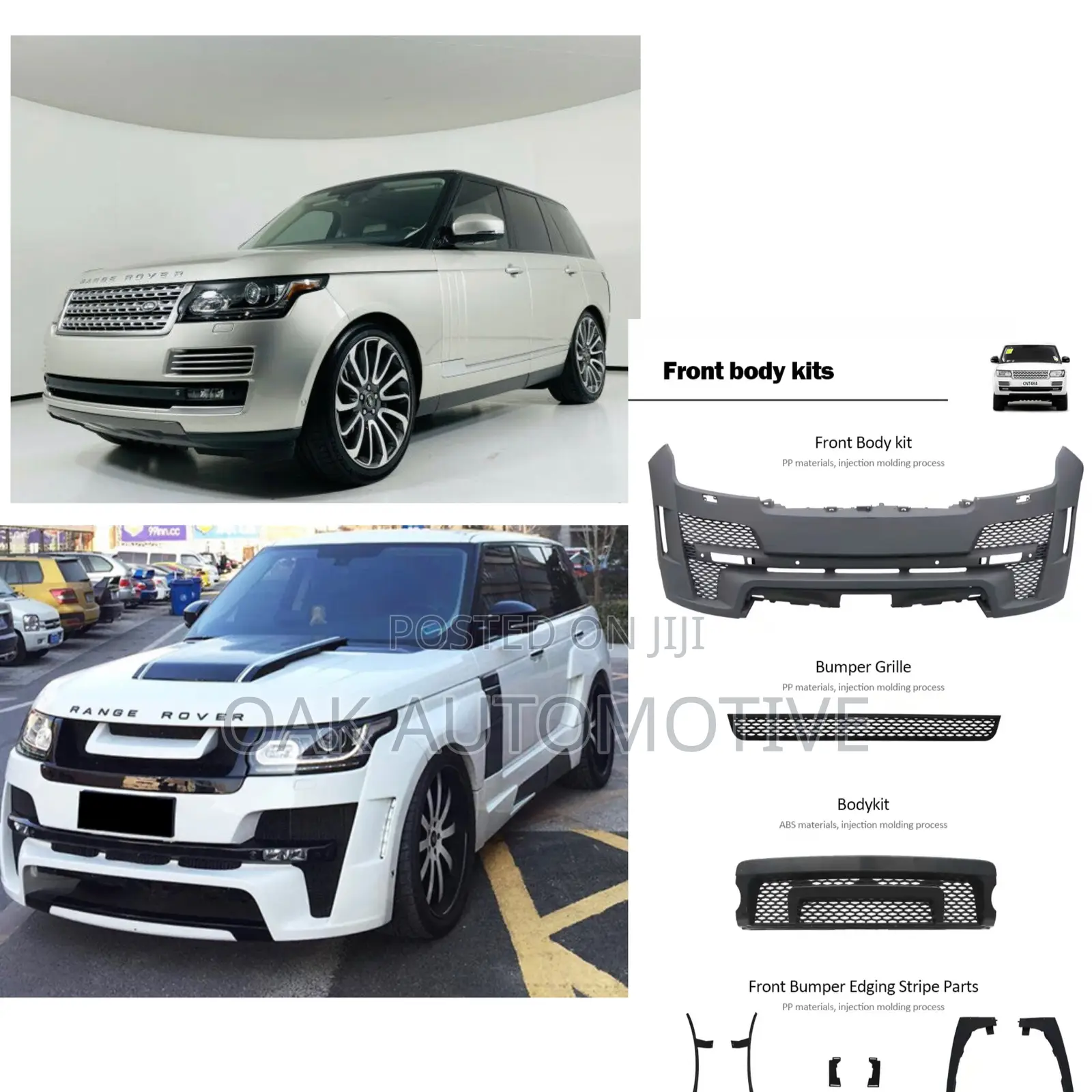 Range Rover Vogue Ham Wide 2013-2017 Upgrade to 2022 Bodykits