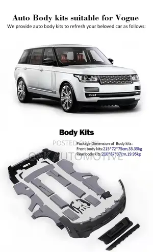Range Rover Vogue Ham Wide 2013-2017 Upgrade to 2022 Bodykits