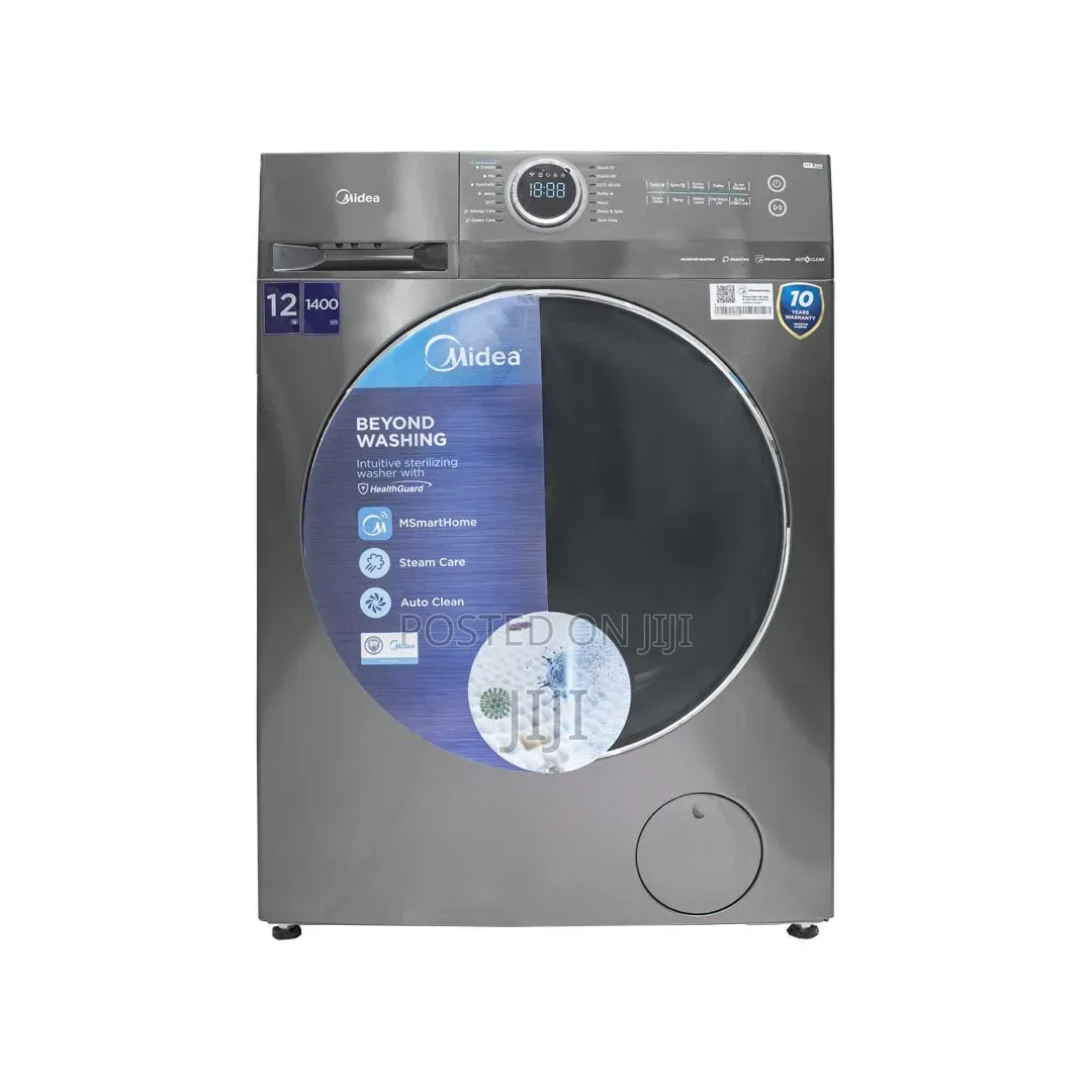 12kg Front Load Midea Washing Machine Mf200w120wb/T