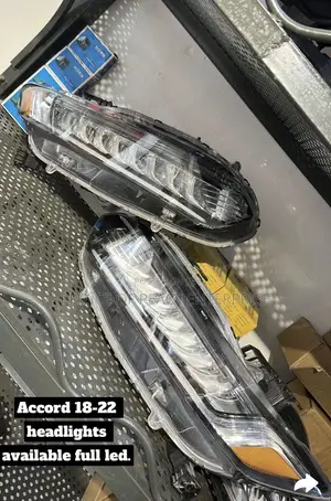 Honda Accord Touring 2018 2019 2020 2021 2022 Full Led Headlight Pair