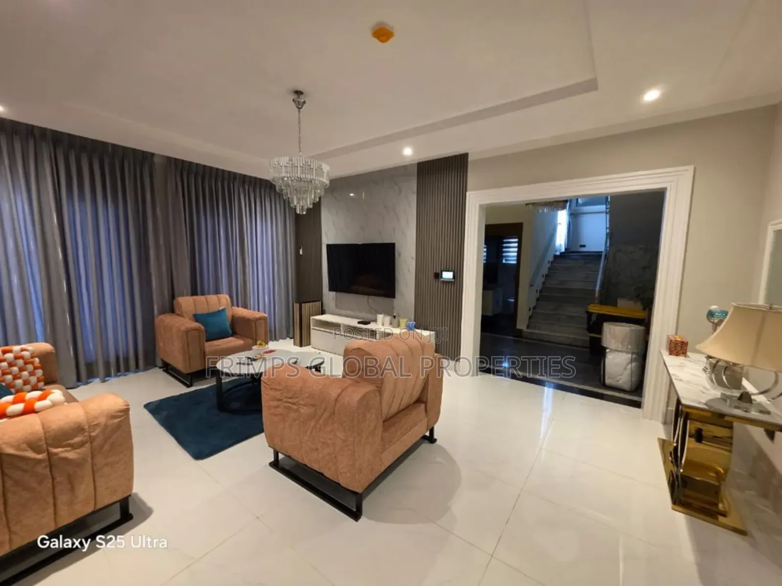 Furnished 5bdrm House in Airport Residential Area for rent