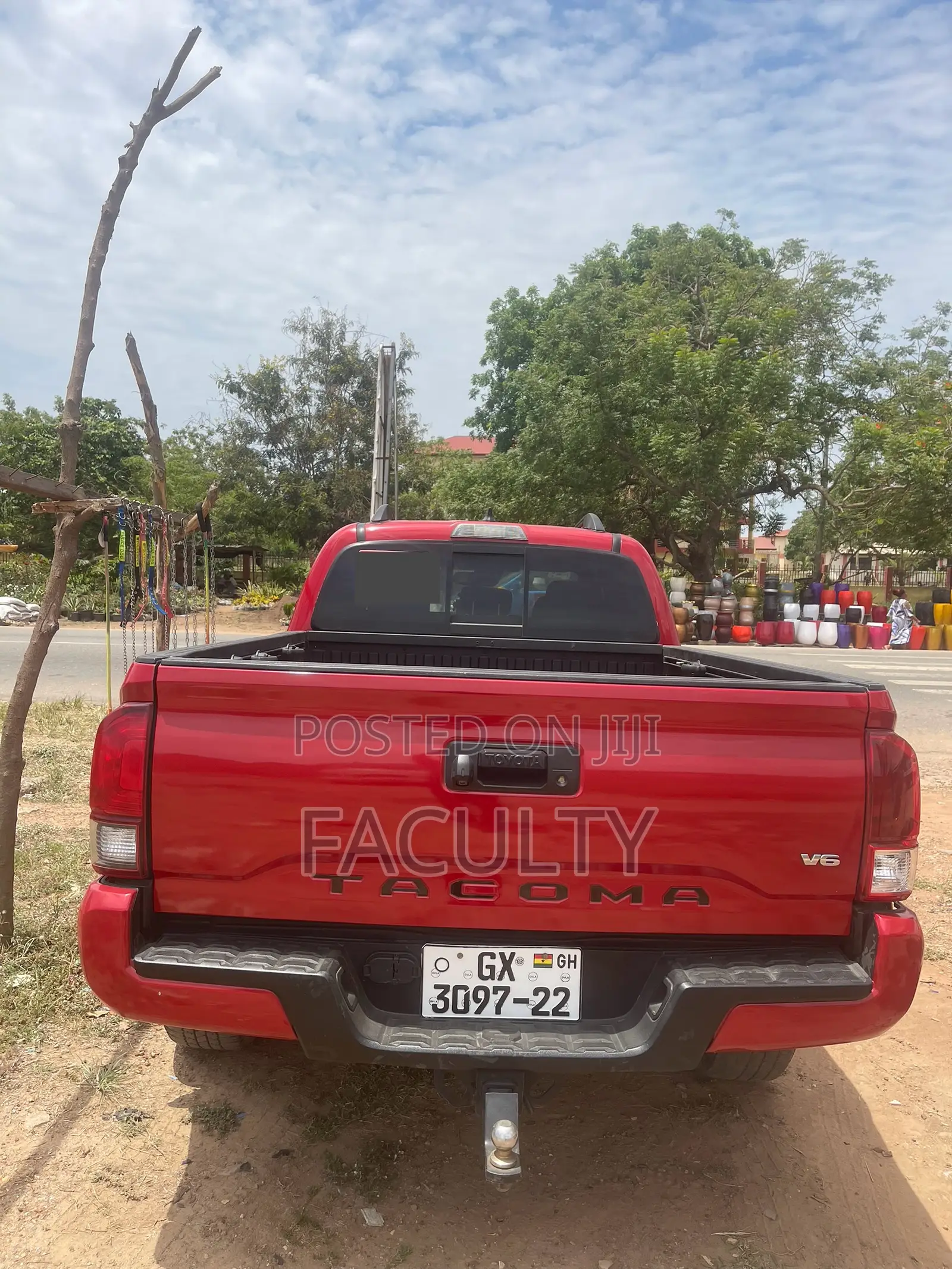 Toyota Tacoma Limited 2018 Red