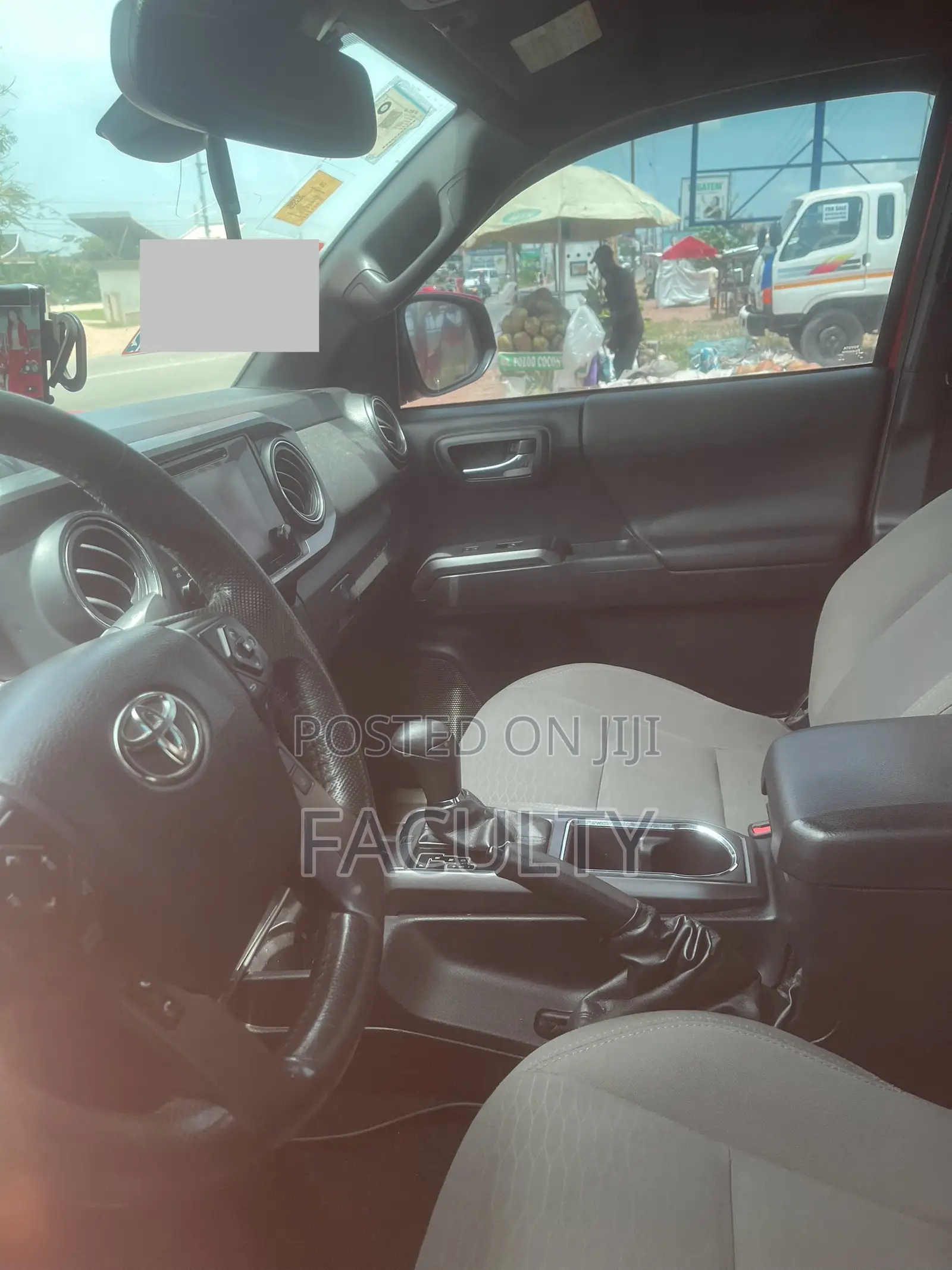Toyota Tacoma Limited 2018 Red