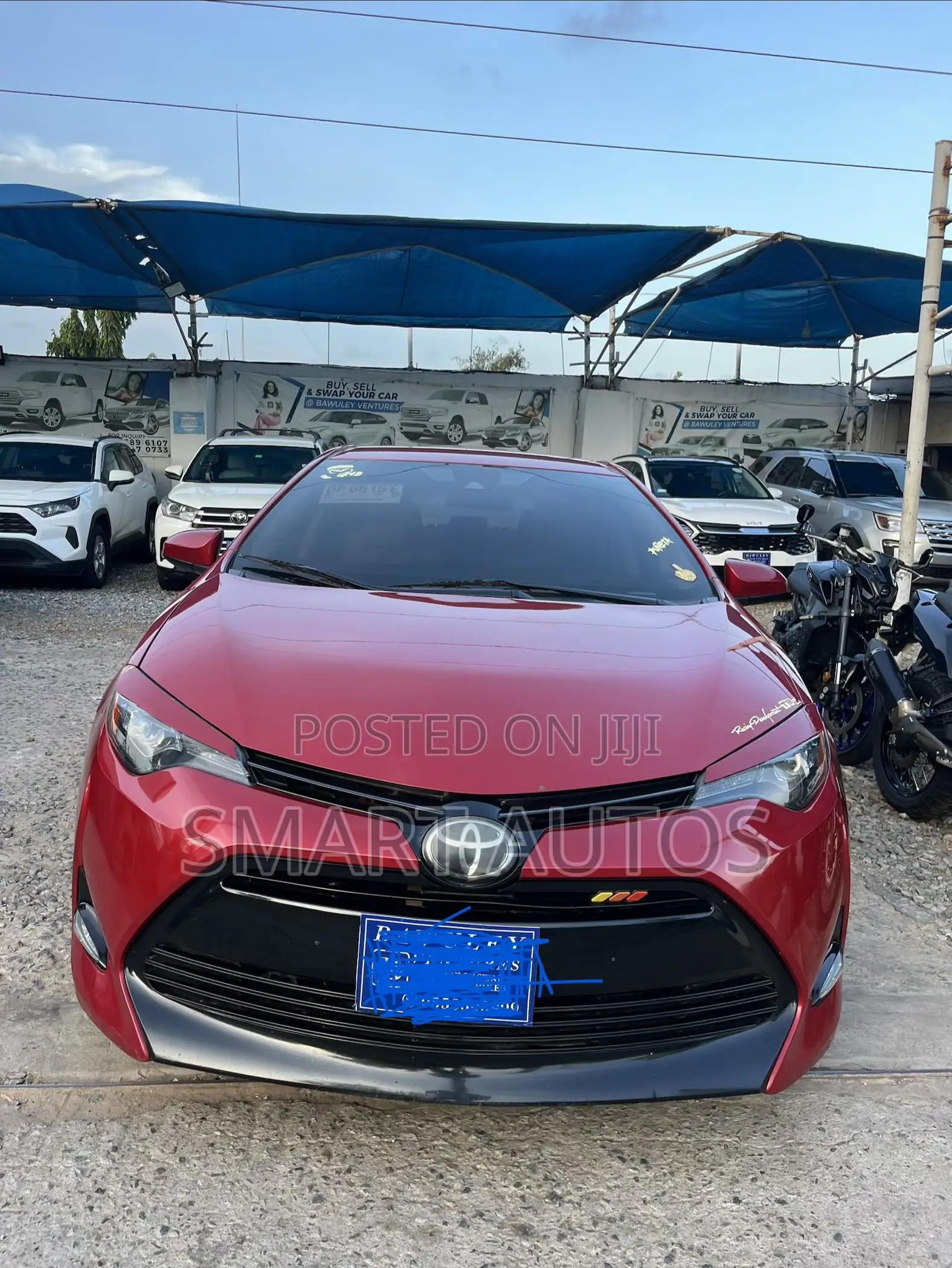 Toyota Corolla LE (1.8L 4cyl 2A) 2018 Red