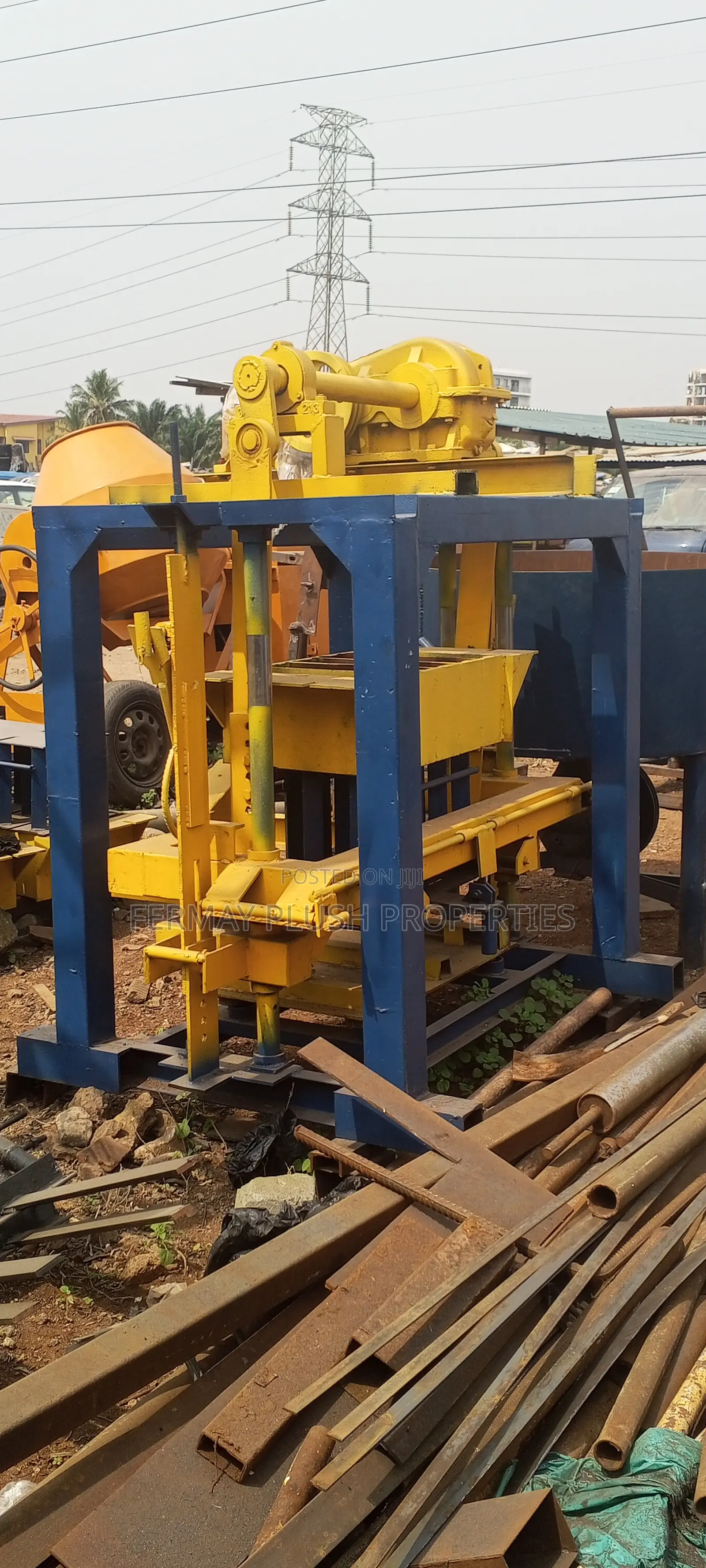 Semi Industrial Block Machines in Ghana